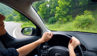 LongLive, driving scene, 1–4 seconds