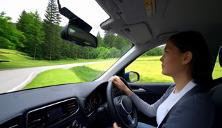 RewardForcing, driving scene at 1–4 seconds