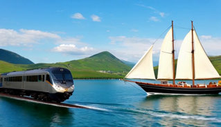 RewardForcing, train and boat scene, 1–4 seconds