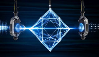 Time-crystal render, 13–15 seconds