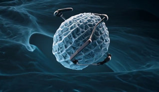 Nanobot render, 1–4 seconds